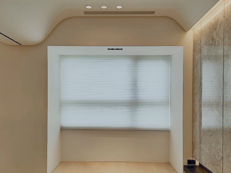 美河市吳宅_蜂巢簾